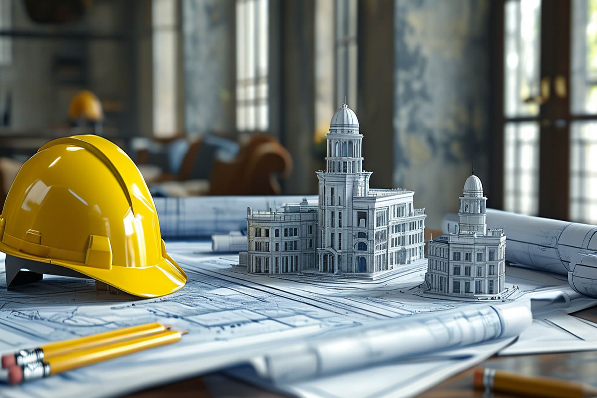 Dinu Constructions site engineers and construction team on-site in Sri Lanka
