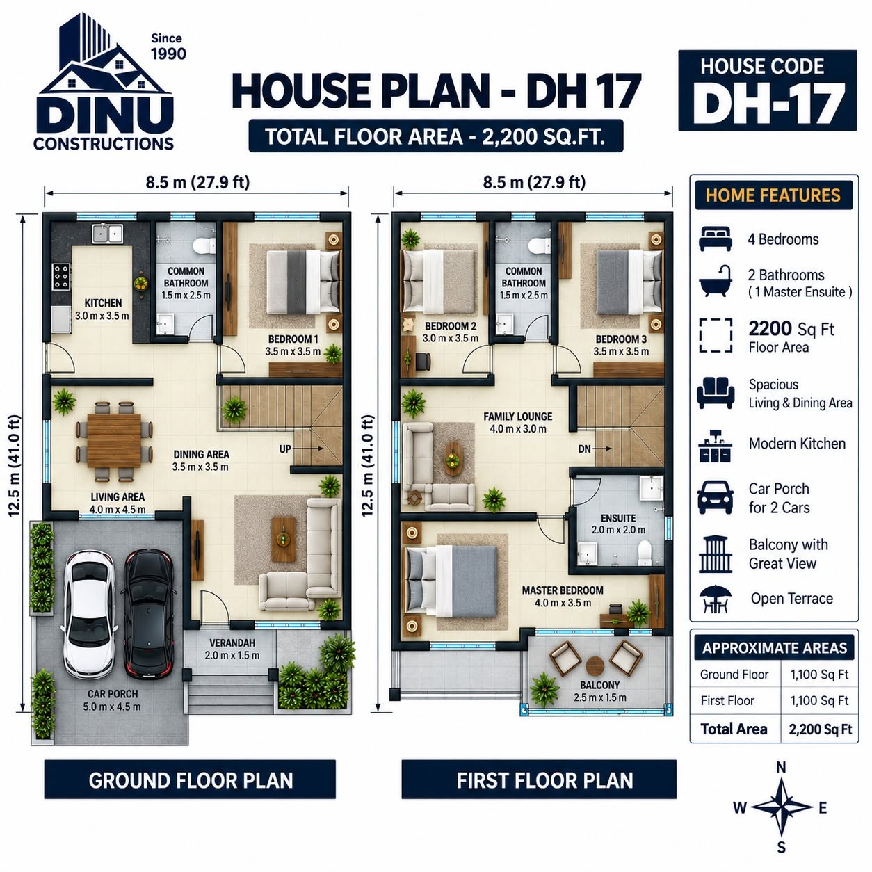 DH-17 floor plan