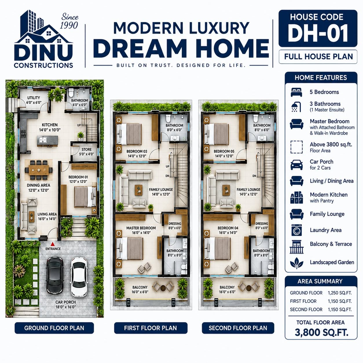 DH-01 floor plan
