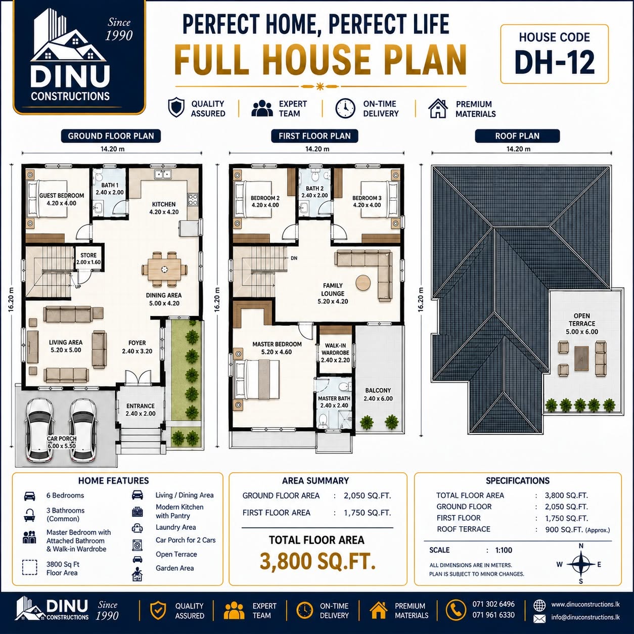 DH-12 floor plan