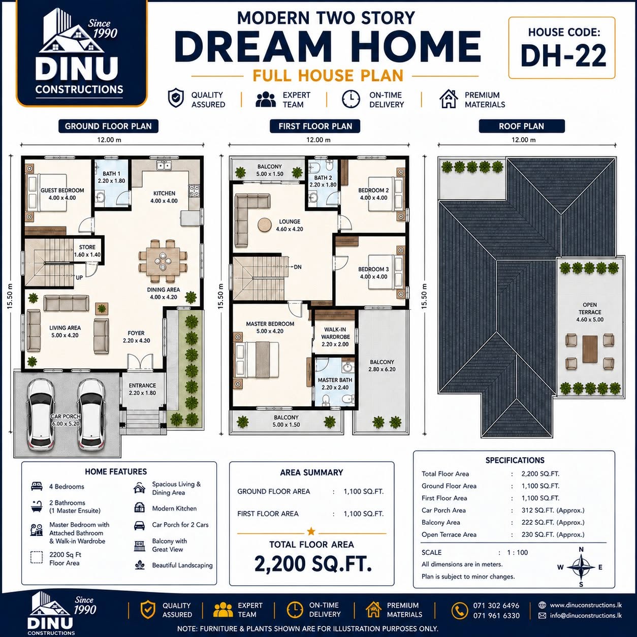 DH-22 floor plan