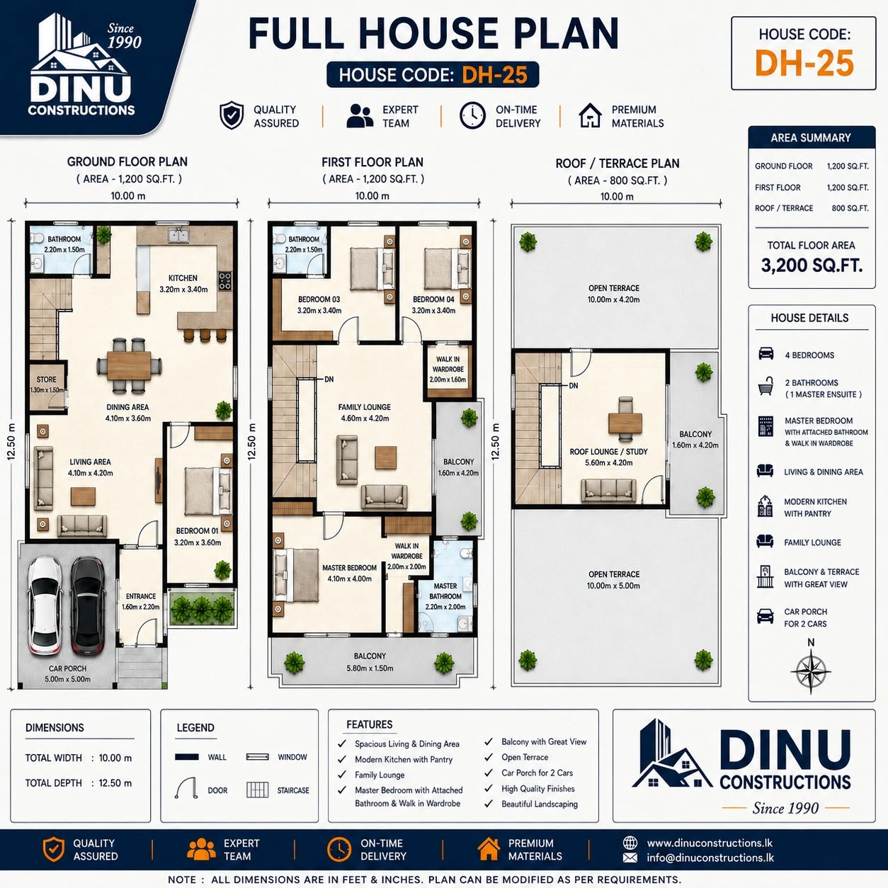 DH-25 floor plan