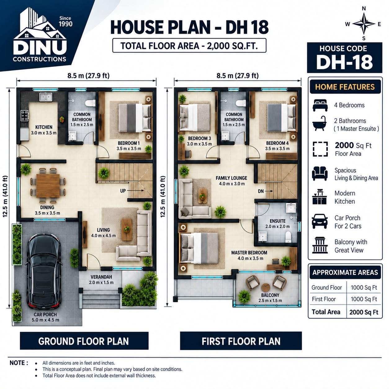 DH-18 floor plan