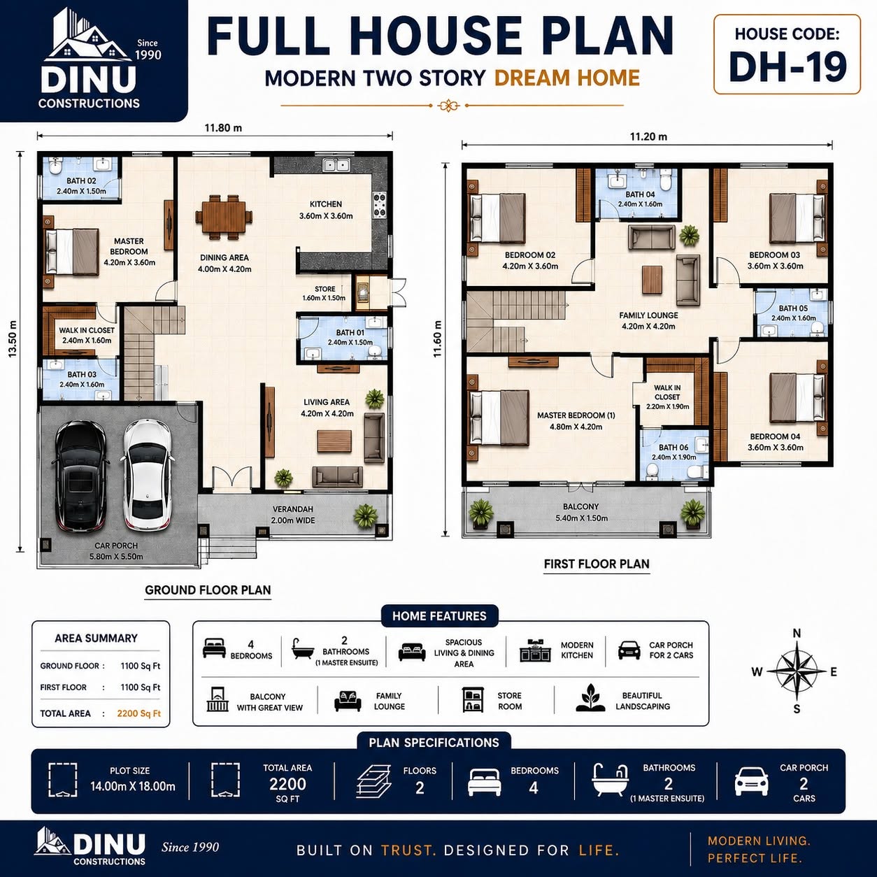 DH-19 floor plan