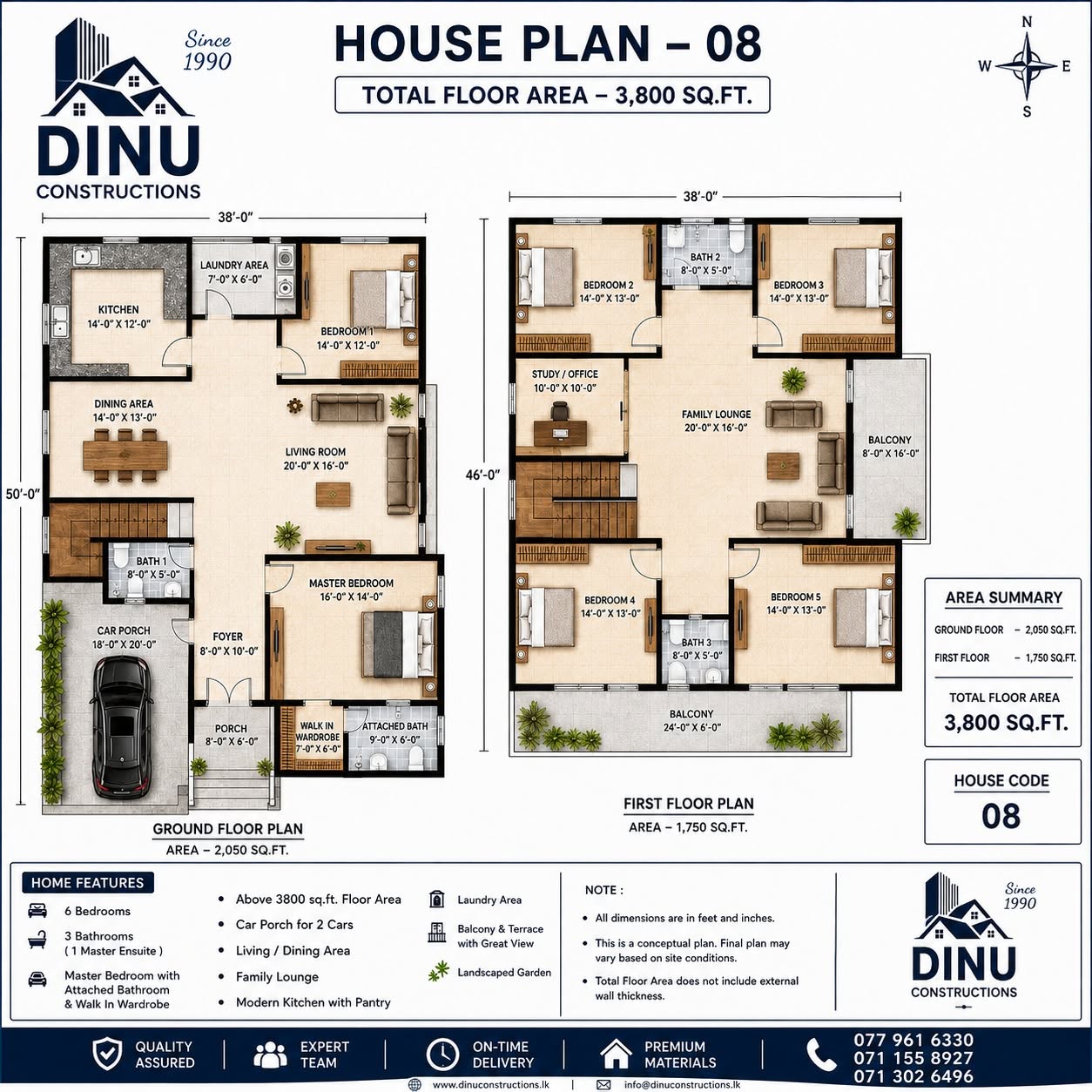 DH-08 floor plan