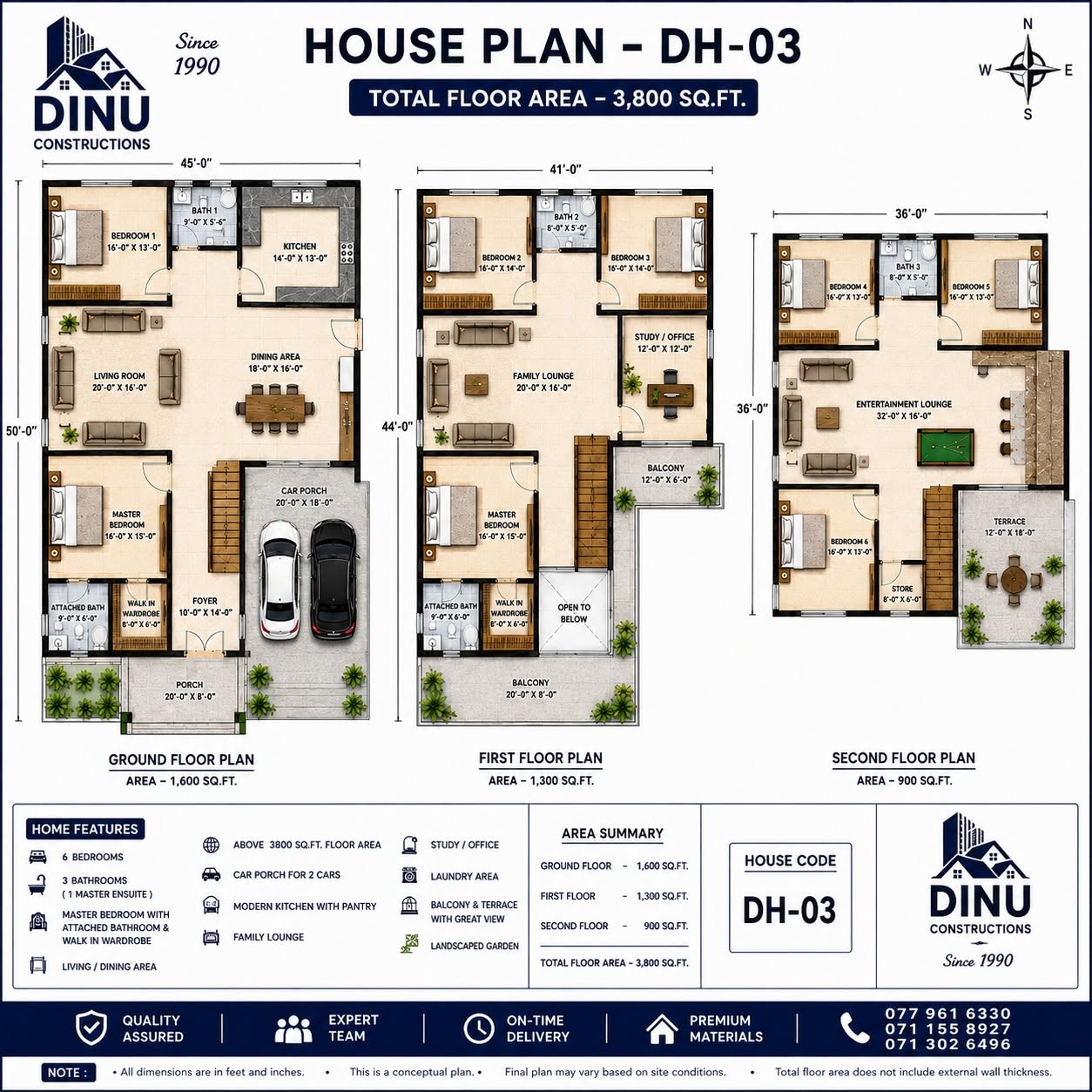DH-03 floor plan