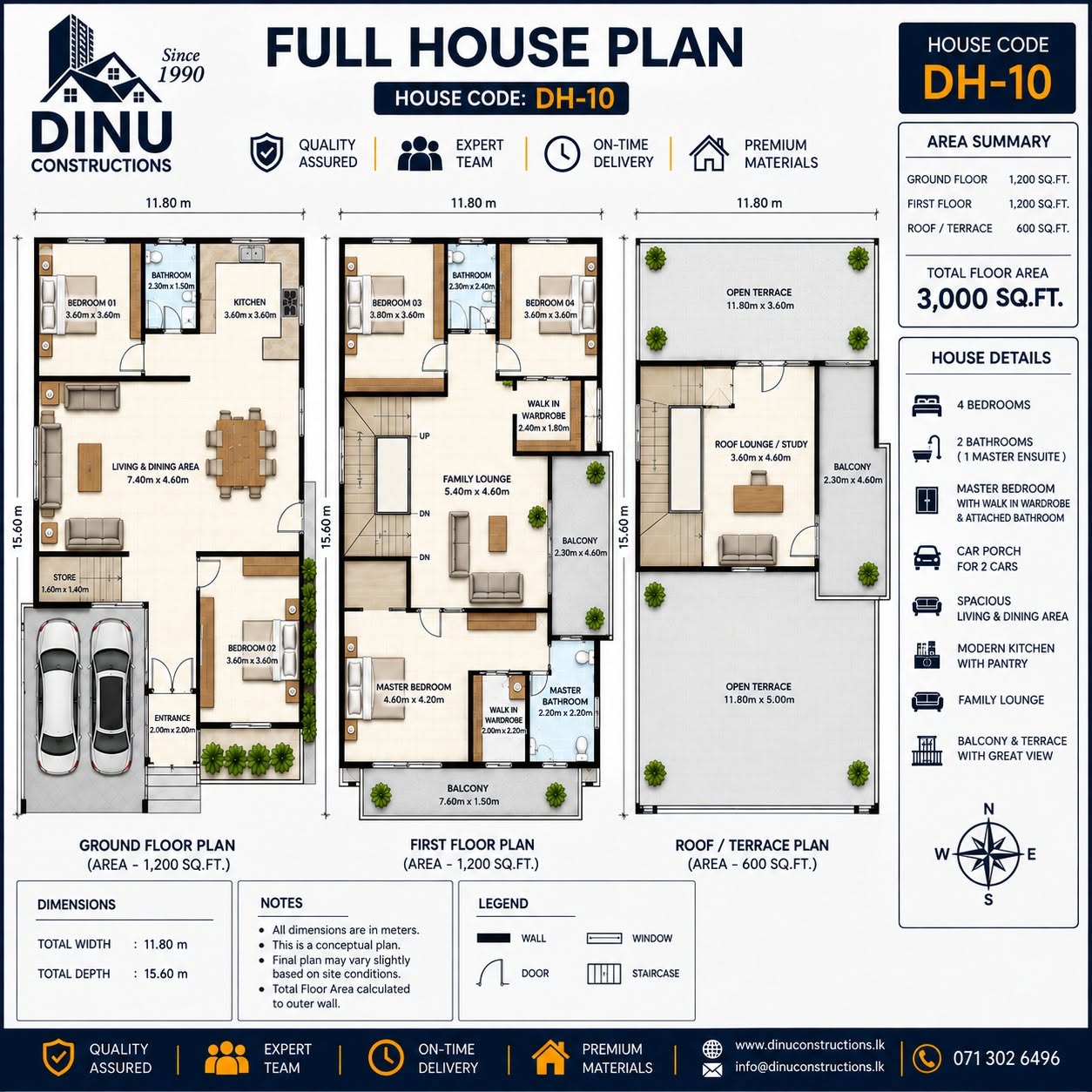 DH-10 floor plan