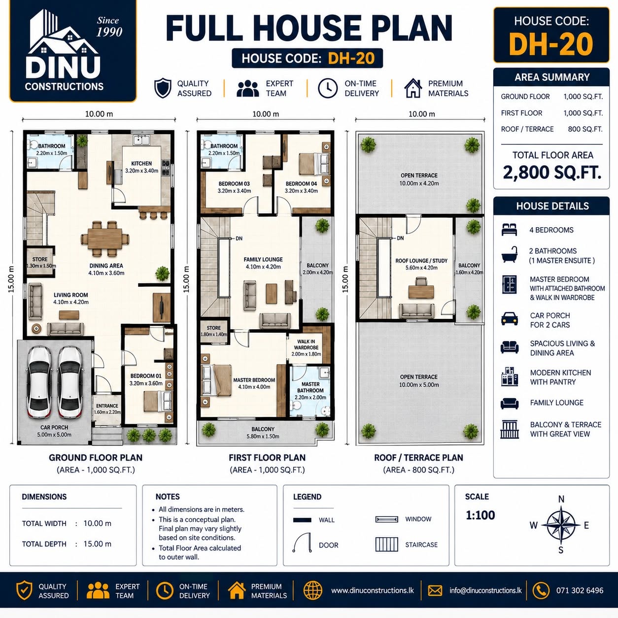 DH-20 floor plan
