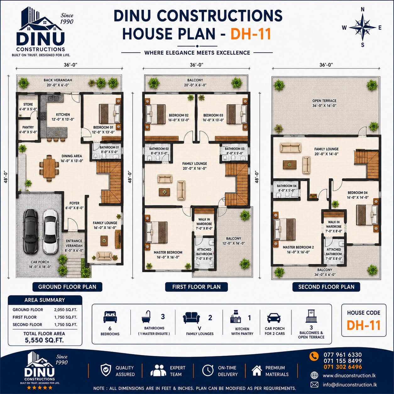 DH-11 floor plan